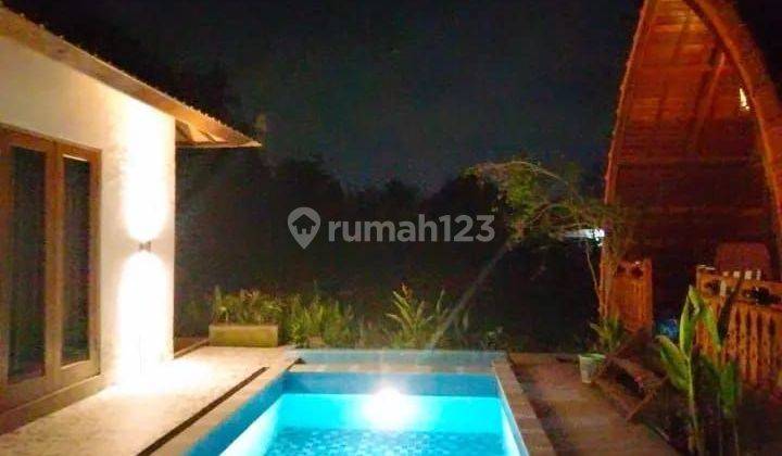 For Rent Villa Rice Field View Sayan Ubud Gianyar Bali Fully Furnished 

for Rent Villa 2 Bedroom Dan 2 Badroom Swimming Pool 
@pure Dalem Street Number 15 Villa Rice Field View,  Sayan Ubud,  Village *villa Position In Is The Middle Of The Rice Fields An 1