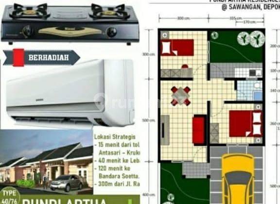 Rumah dijual diskon 100 juta dari 490 juta jadi 390 juta u harga cash keras Agen bawa konsumen deal terima komisi 3, 5 % dari developer tunggu apalagi segera showing ke lokasi untuk unit rumah ready stok AYO buruan LB45/LT76, SHM IMB 2KT siapa cepat dapat 1