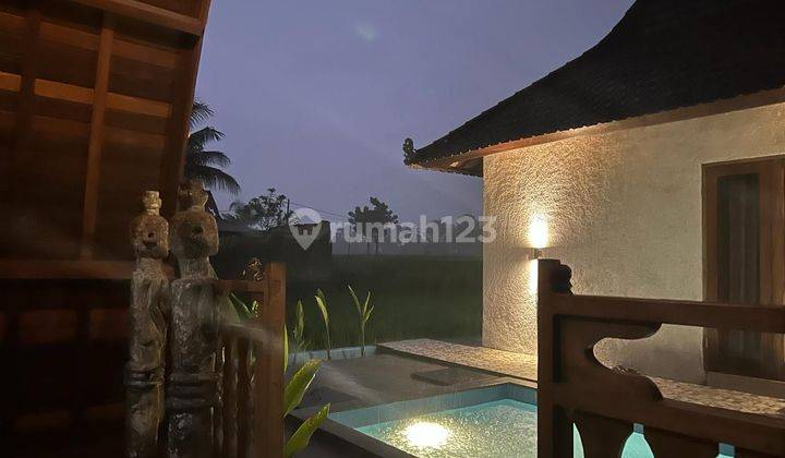 For rent Villa 10 menutes from mongkey forest center ubud 40 menit ke Canggu Bali Indonesia with rice field view only 10 menutes from Central Ubud  2