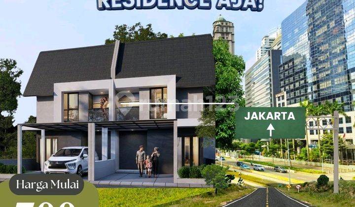 Dijual Rumah Baru Lokasi Strategis Pundi Artha Arco Sawangan Depok 