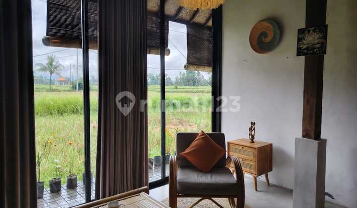 Di Rental villa rice field view 10 menutes from Central Ubud Gianyar 12 menutes from mongkey forest 
