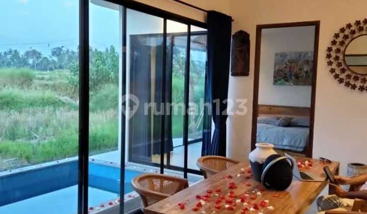 For Rent Villa 2 Bedroom 2 Bathroom IDR 23,000,000 Most Beautiful Rice Fields in Sayan, Ubud, Bali *Agent Property Fee 12% from Owner WhatsApp 08962504xxxx* Strategic 40 Minutes from Canggu, Nyanyi Beach, Tanah Lot Villa 2 Bedroom Rice Field View Description: