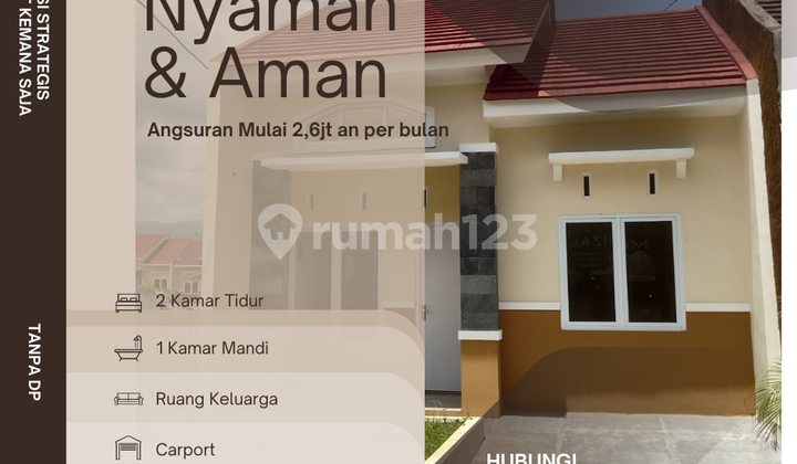 Jual Rumah di Purwokerto Barat, Dekat Kemana Saja 1
