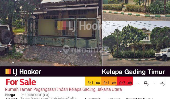 Rumah Taman Pegangsaan Indah Kelapa Gading, Jakarta Utara 2