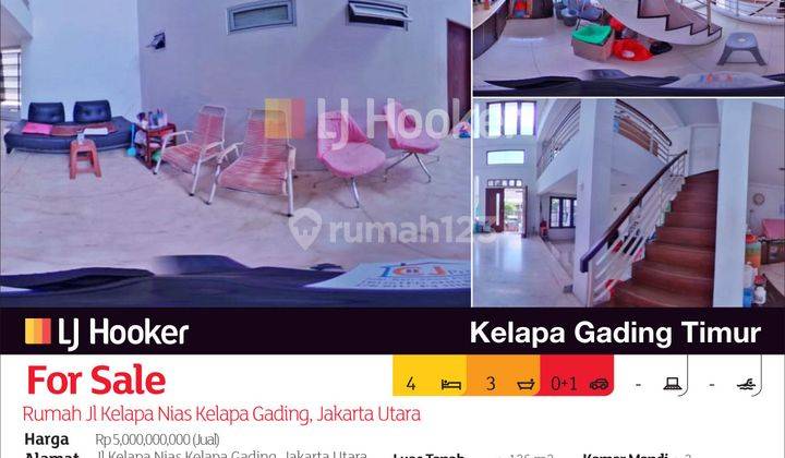 Rumah Jl Kelapa Nias Kelapa Gading, Jakarta Utara 2