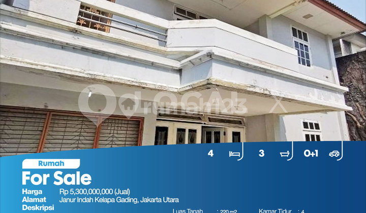 Rumah Janur Indah Kelapa Gading, Jakarta Utara 2