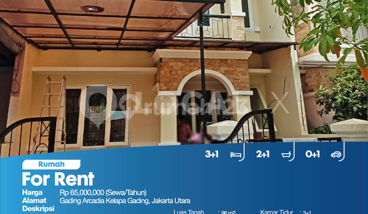 Rumah Gading Arcadia Kelapa Gading, Jakarta Utara 2