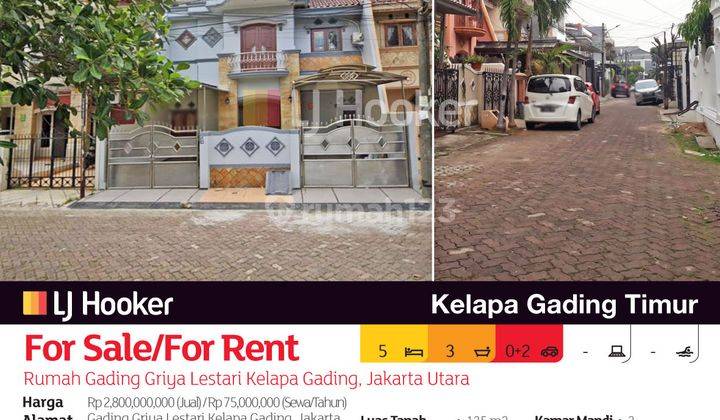 Rumah Gading Griya Lestari Kelapa Gading, Jakarta Utara 2