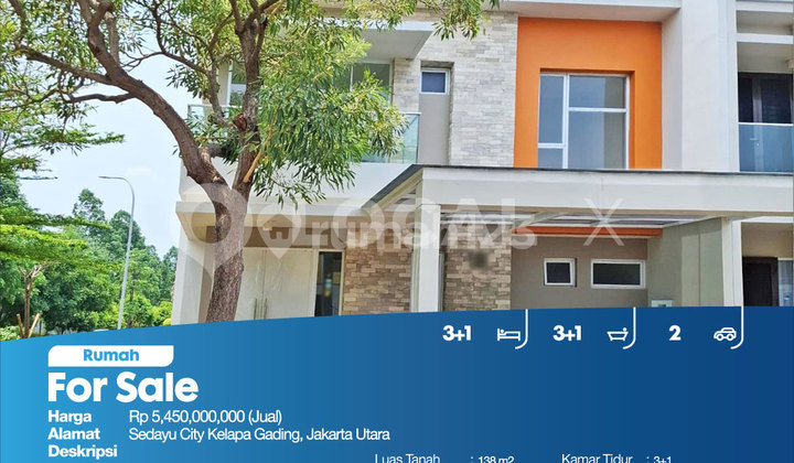 Rumah Sedayu City Kelapa Gading, Jakarta Utara 2