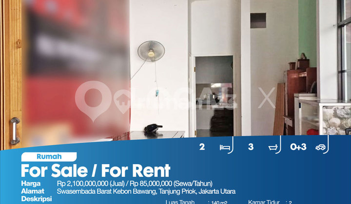 Rumah Swasembada Barat Kebon Bawang, Tanjung Priok, Jakarta Utara 2