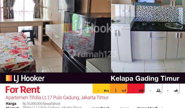 Apartemen Tifolia Lt.17 Pulo Gadung, Jakarta Timur 2