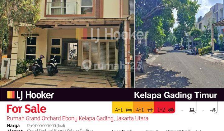 Rumah Grand Orchard Ebony Kelapa Gading, Jakarta Utara 2