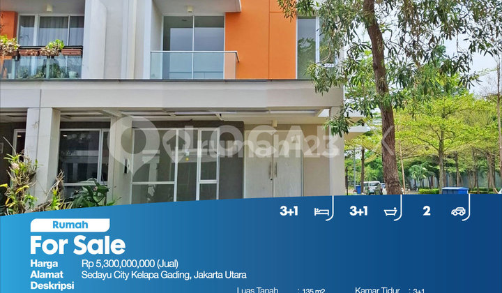 Rumah Sedayu City Kelapa Gading, Jakarta Utara 2
