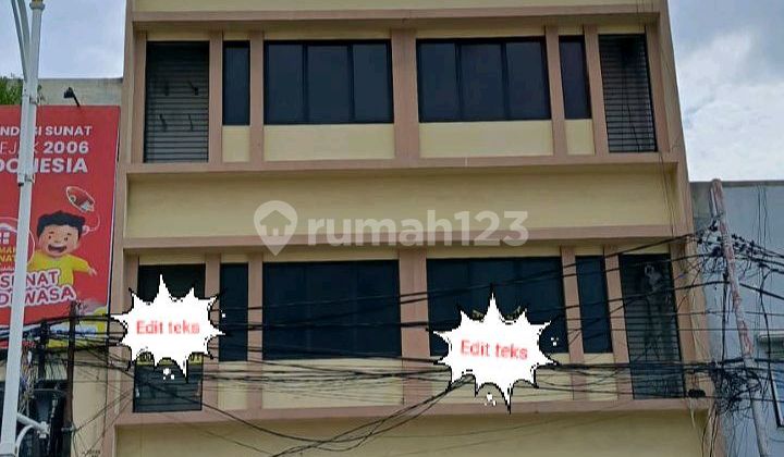 Disewakan Ruko Jalan Biak Jakarta Pusat 1
