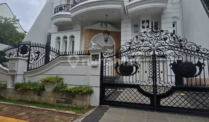 Rumah Mewah American Classic Komplek Eksklusif Senayan Residence Jakarta Selatan