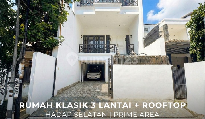 For Sale / Dijual Rumah Klasik 3 Lantai Pondok Indah Jakarta Selatan - Ocasa4864