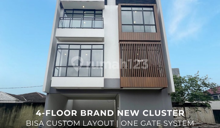 For Sale / Dijual Cluster Baru Kemang, Jakarta Selatan Hanya 10 Unit, One Gate System Indent, bisa Custom Layout - Ocasa4815