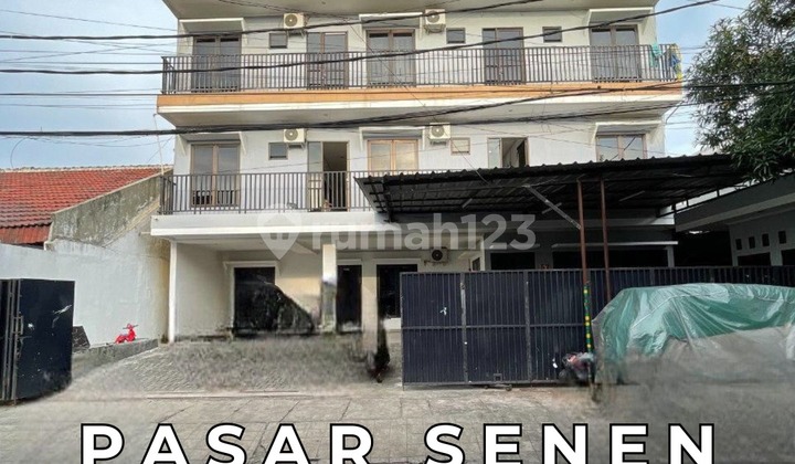 RUMAH KOST 44 KAMAR FULL TERISI PASAR SENEN JAKARTA PUSAT