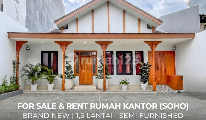 For Sale & Rent Dijual & Disewakan Rumah Kantor Baru (Soho) Kebayoran Baru Jakarta Selatan Brand New, Cocok Hunian atau Komersil, Lokasi Strategis - Ocasa4891 For Sale & Rent Dijual & Disewakan Rumah Kantor Baru (Soho) Kebayoran Baru Jakarta Selatan Brand New, Cocok Hunian atau Komersil, Lokasi Strategis - Ocasa4891