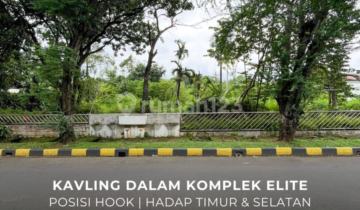 For Sale / Dijual Tanah Kavling Intercon Kebon Jeruk, Jakarta Barat Dalam Komplek Elite, Posisi Hook - Ocasa4843
