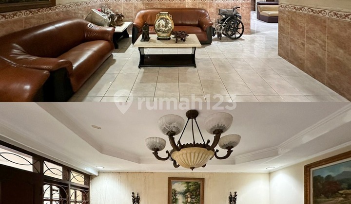 Rumah Lama 2 Lantai 6 BR Terawat Dalam Komplek Permata Hijau Jakarta Selatan 2