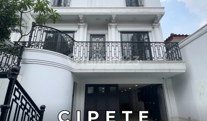 Brand New Modern Classic House 3 Lantai + Rooftop Cipete Jakarta Selatan - Ocasa4782