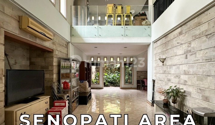 Rumah 2 Lantai 4 BR Lingkungan Tenang Senopati Area Kebayoran Baru Jakarta Selatan - Ocasa4490 2