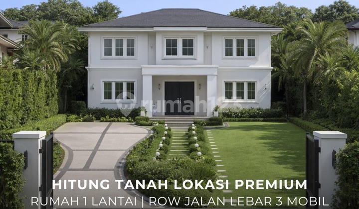 Rumah Tua Hitung Tanah Lokasi Premium Expats Area Kemang Dalam Jakarta Selatan - Ocasa3771