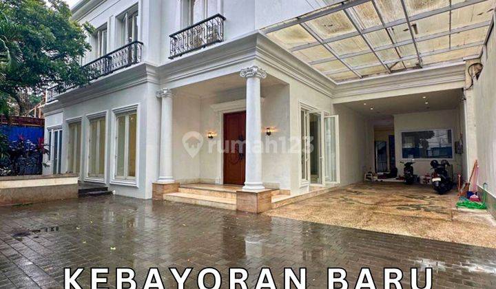 Rumah Siap Huni 5 BR Wijaya Kebayoran Baru Area Komersial Jakarta Selatan 1