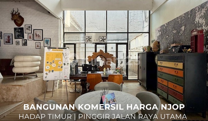 For Sale / Dijual Bangunan Komersil Jl Sisingamangaraja Kebayoran Baru Komersial Area, Harga NJOP Cocok untuk Kantor, Usaha & Klinik Kecantikan - Ocasa4525