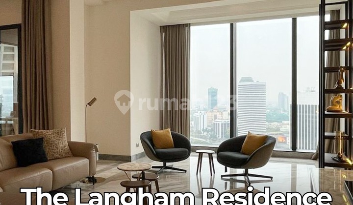 Apartment The Langham Residences 3+1 BR Furnished Scbd Jakarta Selatan 1