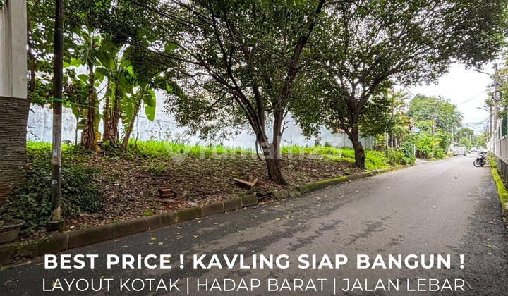 Land For Sale / Dijual Tanah Kavling Murah Niaga Hijau Pondok Indah Jakarta Selatan Bentuk Tanah Kotak, Siap Bangun - Ocasa4940