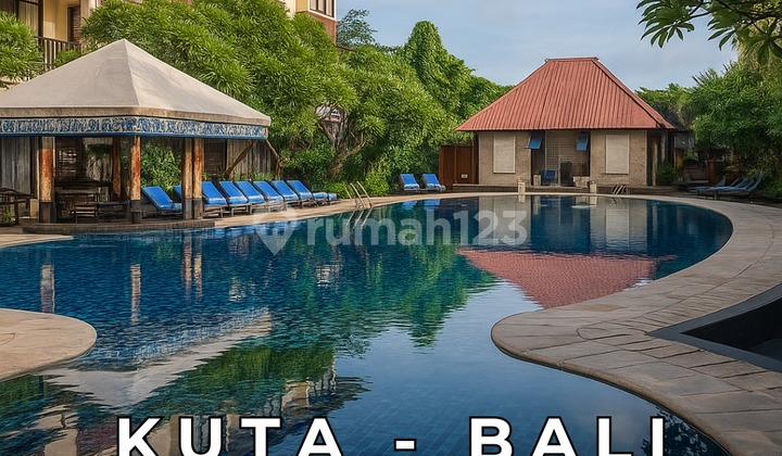 Hotel 4 Lantai 111 Kamar Resort Strategis Di Pusat Kota Kuta Bali