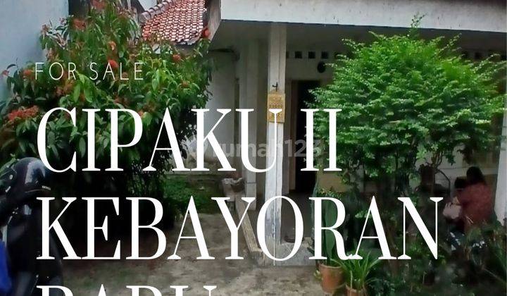  Rumah Tua Hitung Tanah Jual Cepat di Jl cipaku II, Kebayoran Baru 1