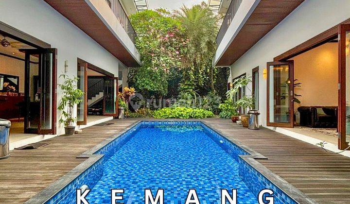 For Sale Tropical Modern House Siap Huni Kemang Jakarta Selatan 1