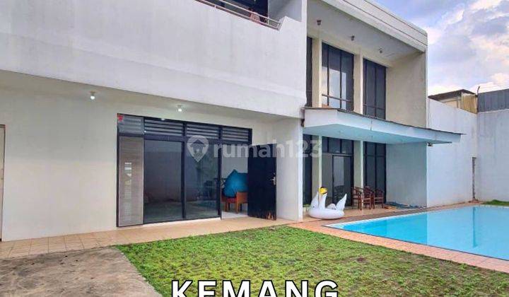 Rumah Mewah Klasik 2 Lantai di Kemang Bangka, Mampang Prapatan, Jakarta Selatan 1