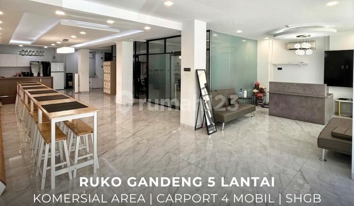 For Sale / Sold 5-Storey Attached Shophouse Grand Wijaya Center - Kebayoran Baru Commercial Area - Ocasa4953