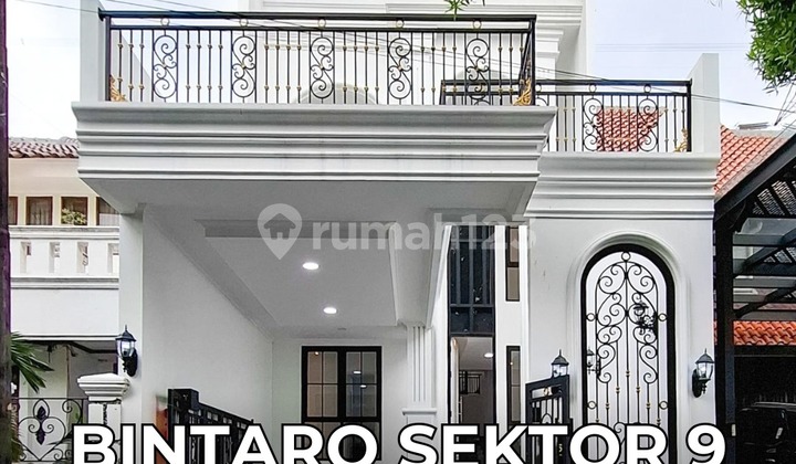 Brand New Modern Classic House, 2.5 Floors, Freehold Certificate, Sector 9, Bintaro, South Tangerang