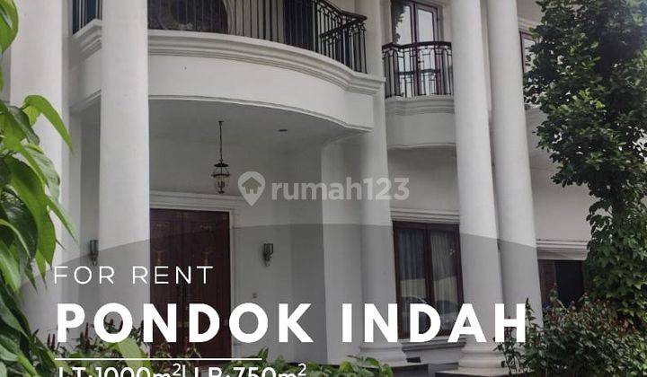 For Rent!! Rumah Pondok Indah Dengan View Golf  di Jl metro kencana, Pondok Indah Kontrakan 1