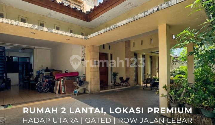 For Sale / Dijual Rumah Jl Erlangga Senopati Area Kebayoran Baru Prime Area, Gated, Jalan Lebar - Ocasa4851