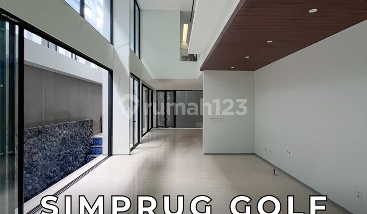 Brand New Townhouse 3 Lantai 4 BR Dalam Komplek Simprug Golf - Ocasa4124