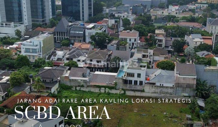 Kavling Tanah Besar Scbd Area, Jakarta Selatan Dekat Ke Senopati Widya Chandra Area 1