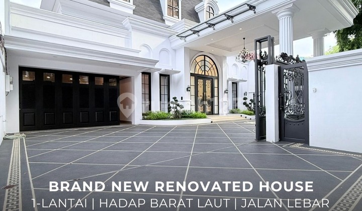 For Sale / Dijual New House Menteng Central Jakarta Brand New Renovated House Row Wide Street - Ocasa4083