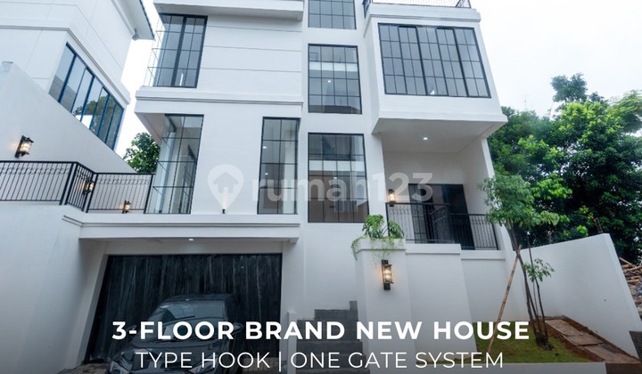 For Sale / Sold New House Jagakarsa South Jakarta Only 2 Units Hook Type - Ocasa4900