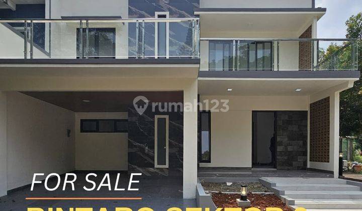 Rumah 2 Lantai Type Hook Full Renovasi Dengan Modern Design, Siap Huni Di Dalam Komplek Bintaro Sektor 9 Tangsel 1