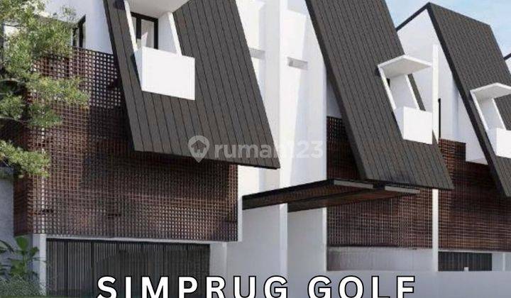 For Sale Simprug Golf Brand New Townhouse 3 Lantai 4 Unit Available Simprug Jakarta Selatan 1