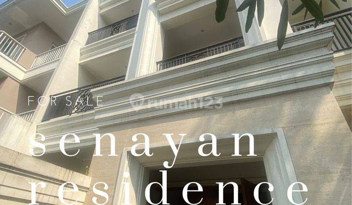 Rumah 3 Lantai Senayan Residence Semi Furnished 1