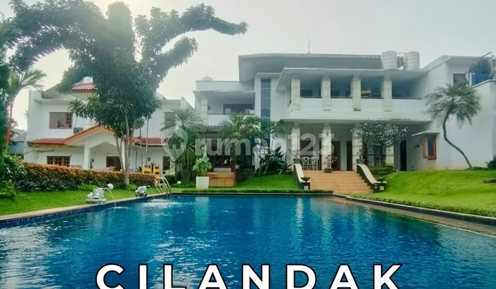 2-Story Semi-Furnished House with Private Pool in Cilandak, South Jakarta - Ocasa4717