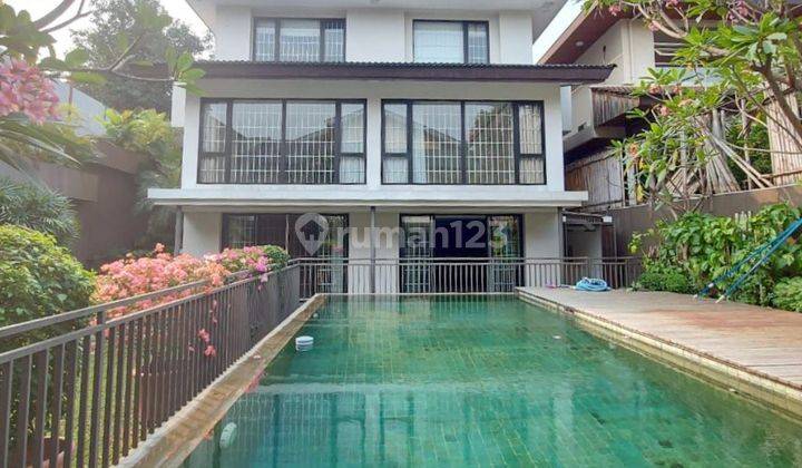 Rumah Mewah 2 Lantai 5 Br Private Swimming Pool Prapanca Jakarta Selatan 2