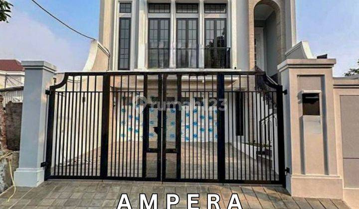 For Sale Rumah Baru 3 Lantai American Classic Strategis Di Ampera Dekat Kemang Jeruk Purut Jakarta Selatan 1